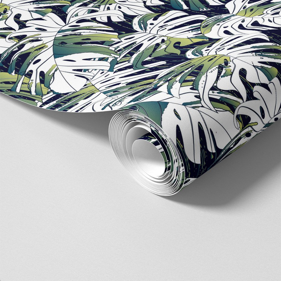 Tapeta - liście, monstera, natura