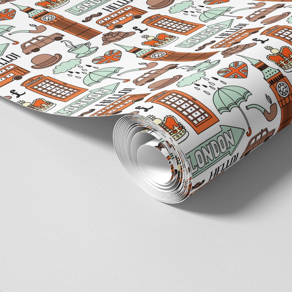 Tapeta - Londyn, autobus, korona