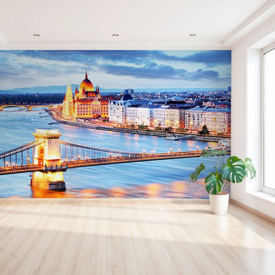 Fototapeta - budapeszt, most, miasto