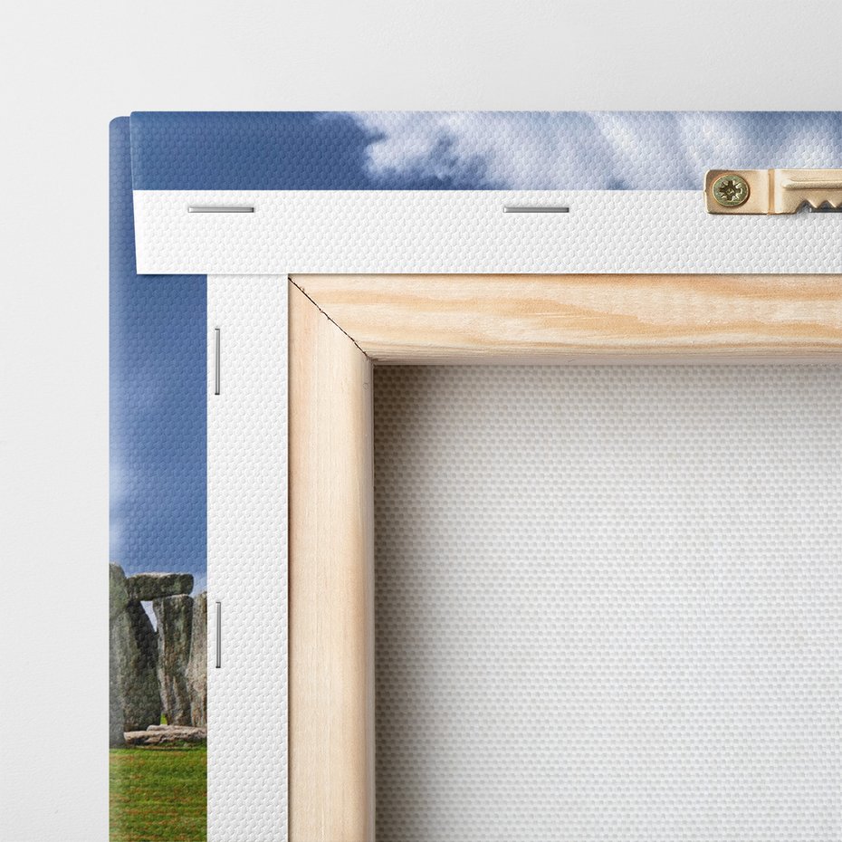 Obraz na płótnie - Stonehenge, kamienie, niebo