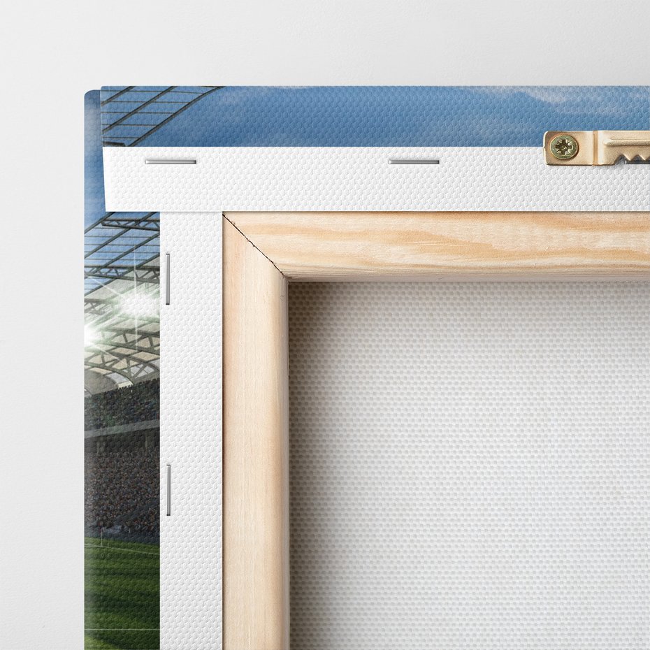 Obraz na płótnie - stadion, piłka nożna, sport