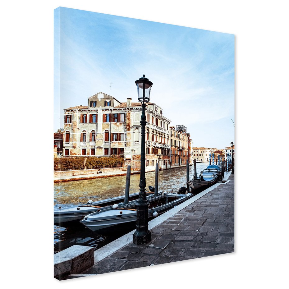 Obraz na płótnie - Wenecja, miasto, kanał