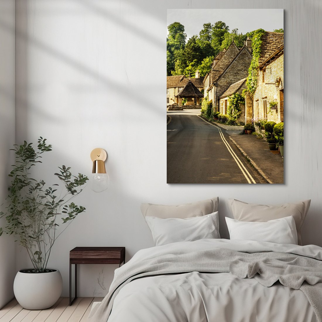 Obraz na płótnie - ulica, miasto, budynki