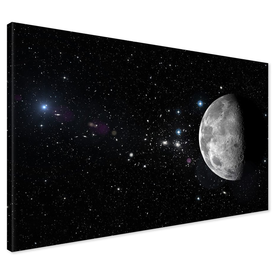 Obraz na płótnie - kosmos, przestrzeń, gwiazdy