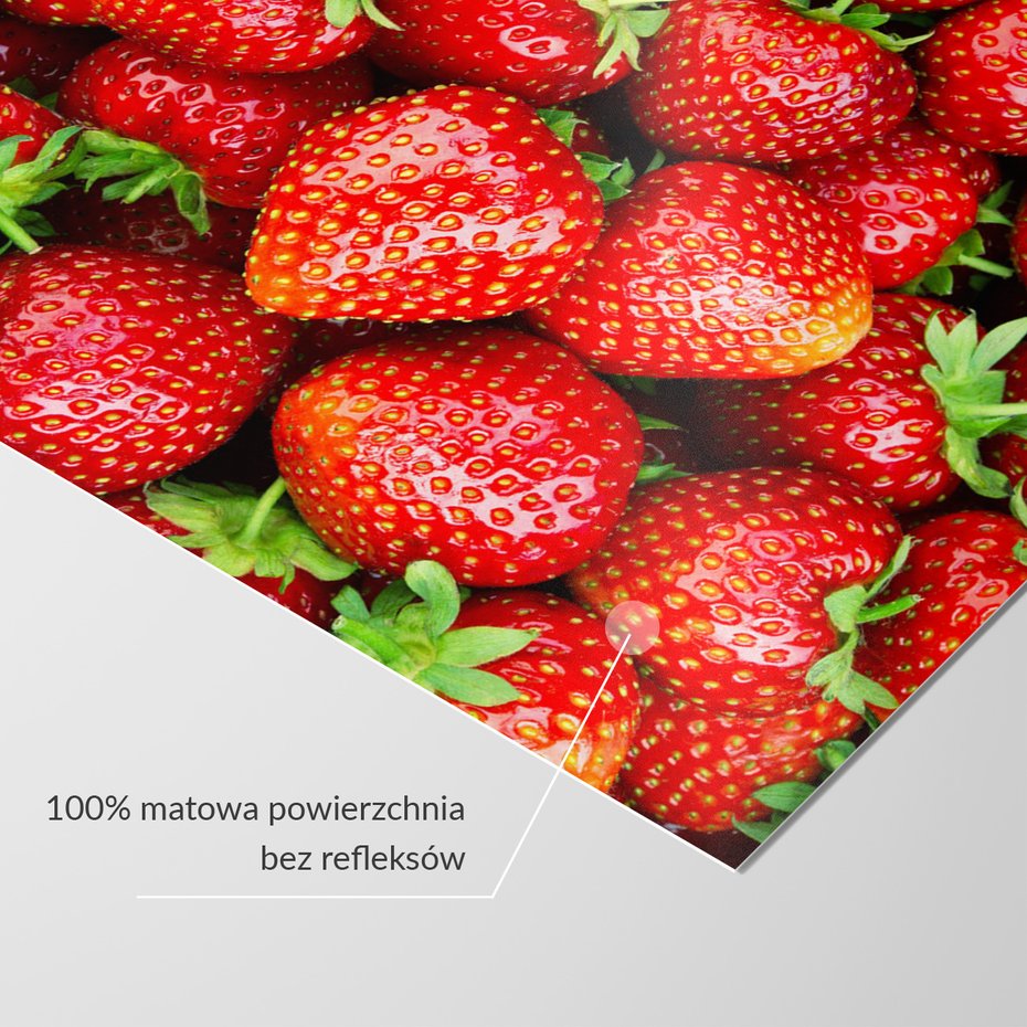 Fototapeta - truskawki, owoce, czerwone