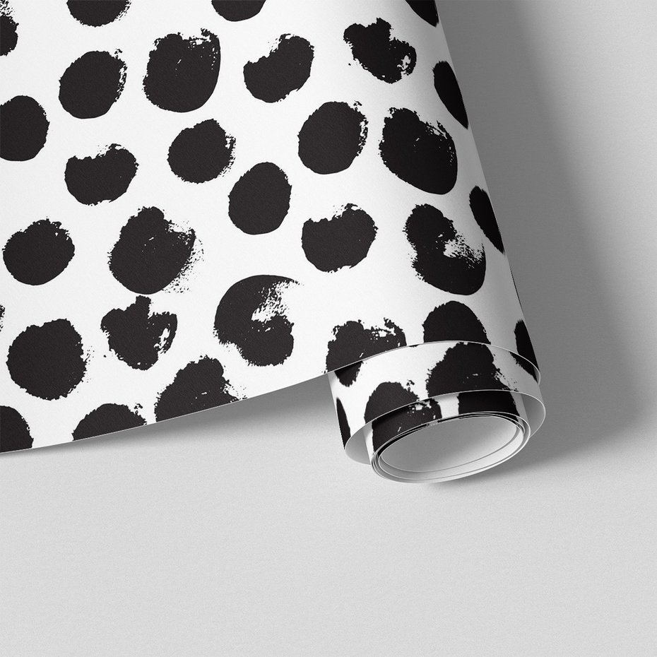 Tapeta - kropki, farba, tło