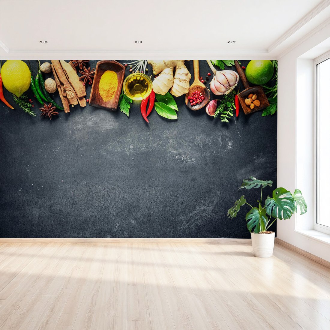 Fototapeta - jedzenie, przyprawy, składniki