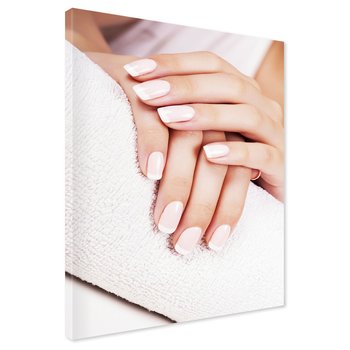 Obraz na płótnie - manicure, dłonie, paznokcie