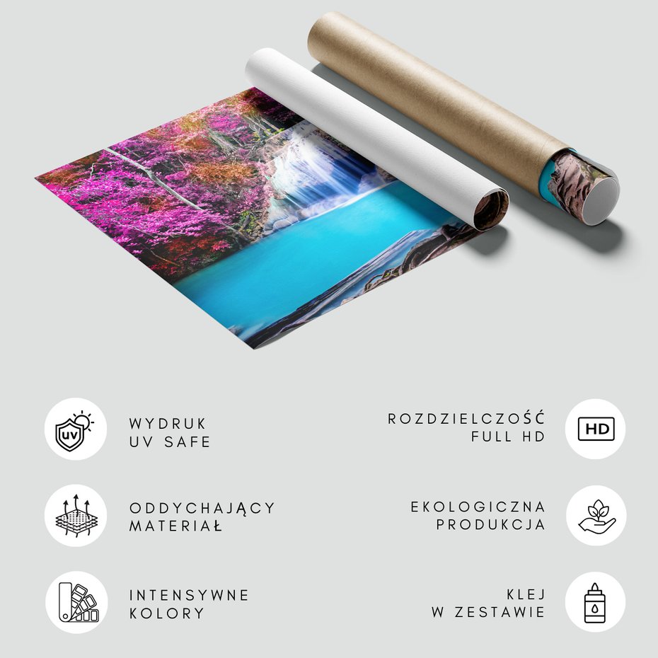 Fototapeta - wodospad, natura, krajobraz