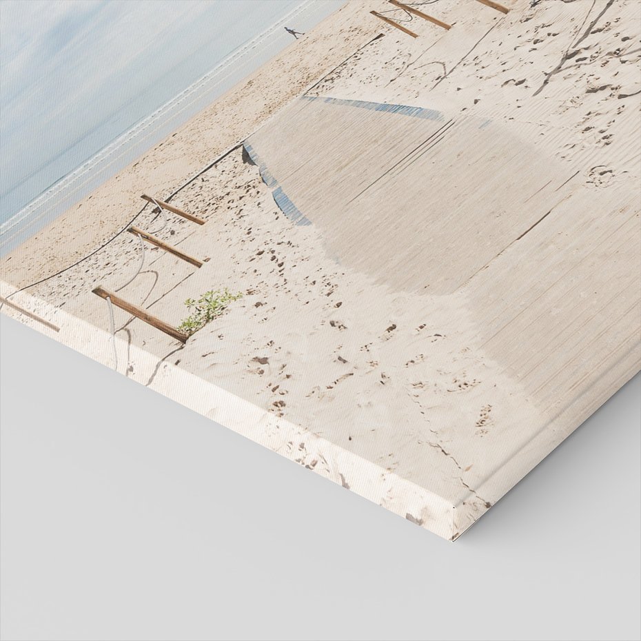 Obraz na płótnie - plaża, morze, piasek