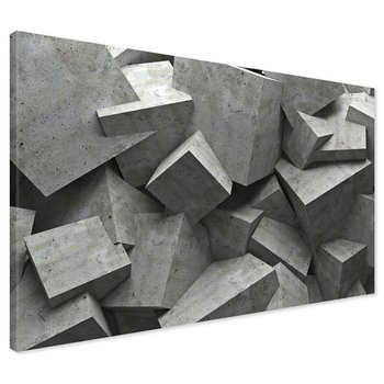 Obraz na płótnie - beton, kostki, abstrakcja