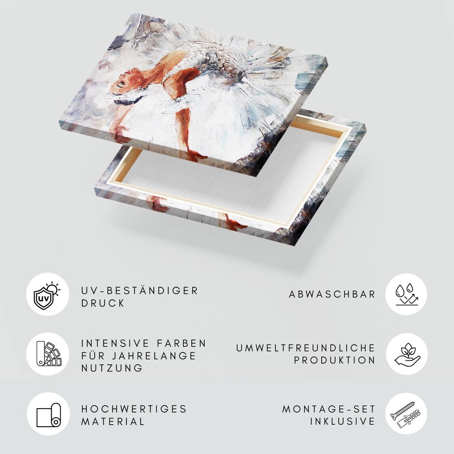 Obraz na płótnie - baletnica, taniec, sztuka