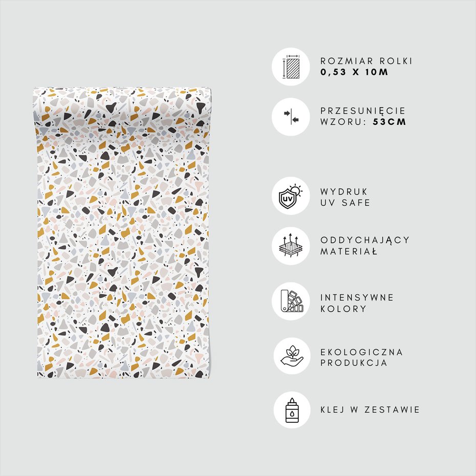 Tapeta - kamień, mozaika, kształt