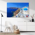Obraz na płótnie - Santorini, Grecja, morze