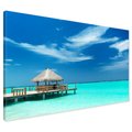 Obraz na płótnie - plaża, morze, turkusowy