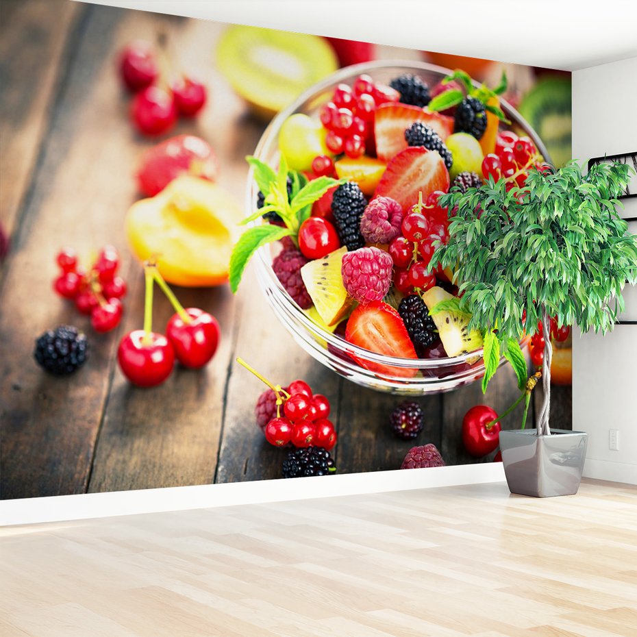 Fototapeta - owoce, świeżość, deser