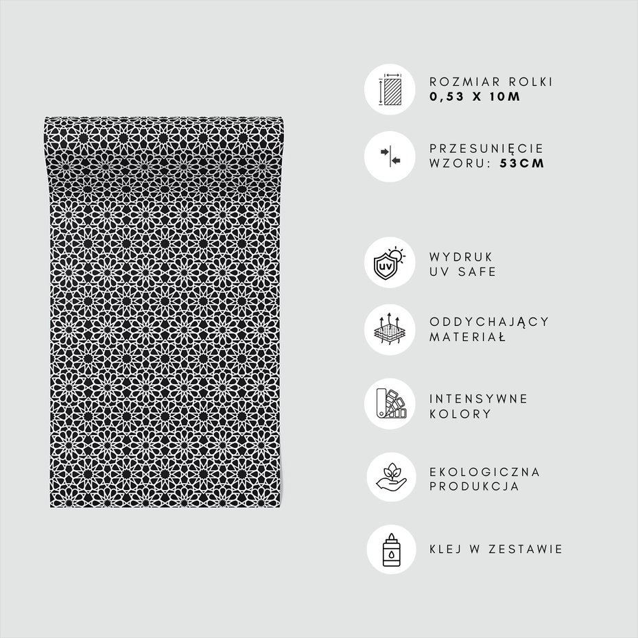 Tapeta - geometria, ornament, powtarzalność