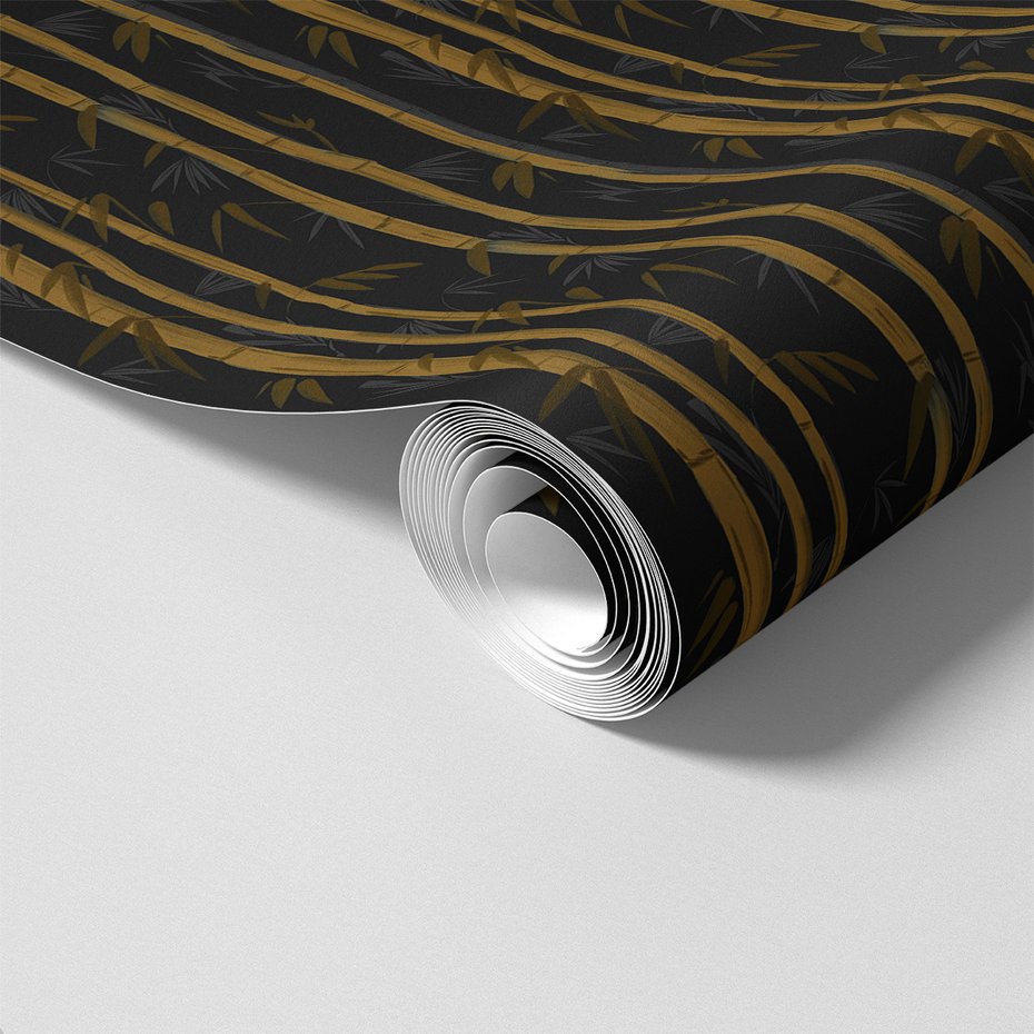 Tapeta - bambus, liście, natura