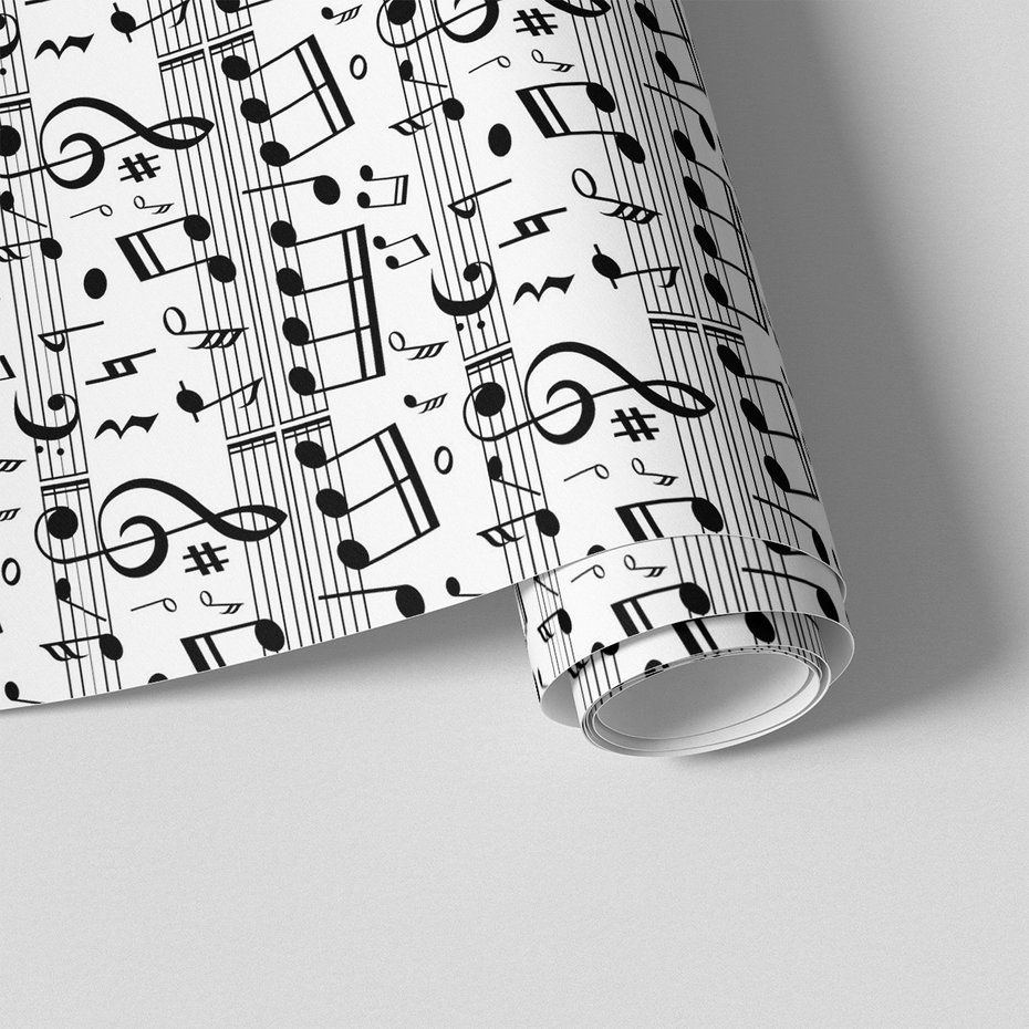 Tapeta - muzyka, nuty, kluczwiolinowy