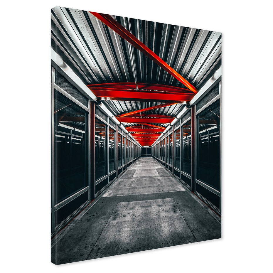 Obraz na płótnie - tunel, przejście, architektura