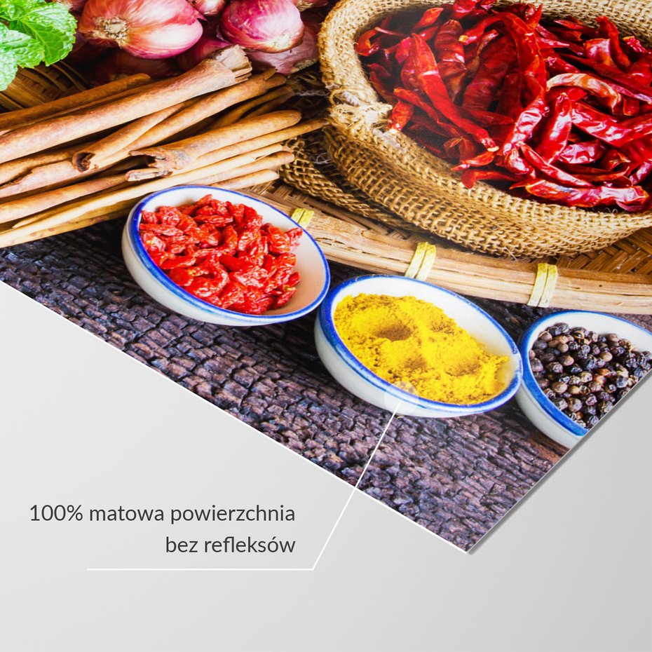 Fototapeta - przyprawy, warzywa, jedzenie