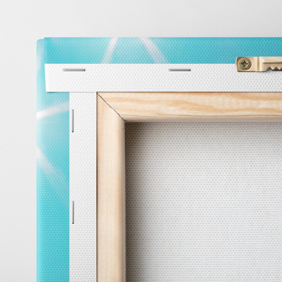 Obraz na płótnie - góry, jezioro, niebo