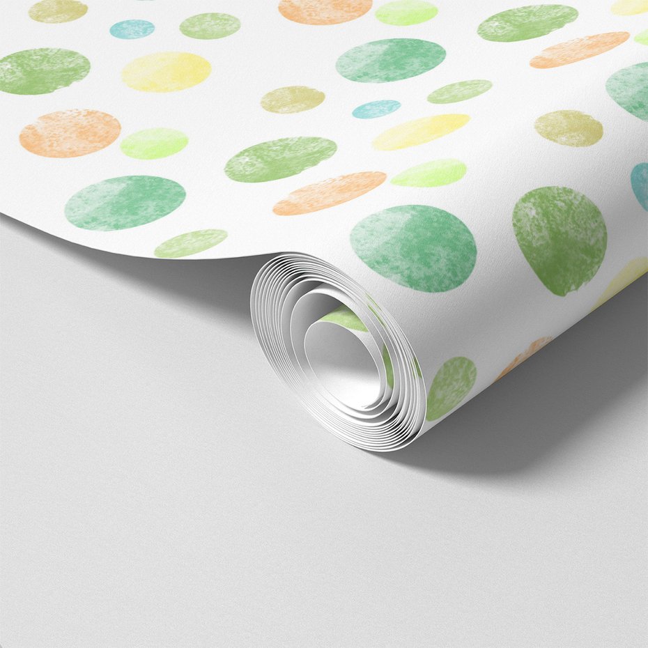 Tapeta - kropki, okręgi, tło