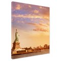 Obraz na płótnie - Nowy Jork, Statua Wolności, miasto