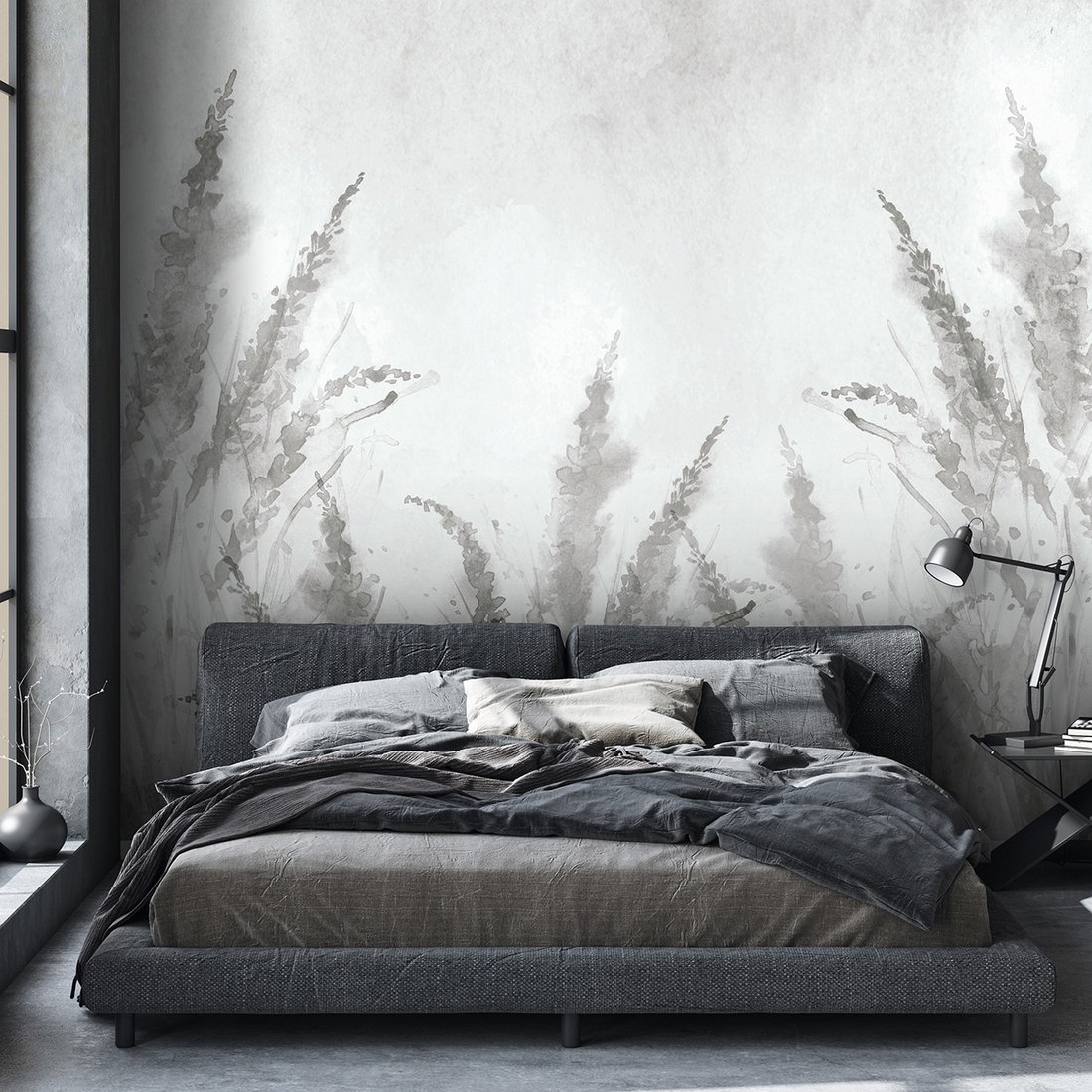 Fototapeta - loft, trawy, pampas