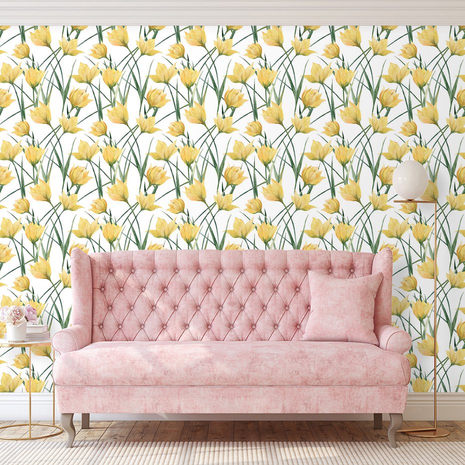 Tapeta - kwiaty, liście, natura