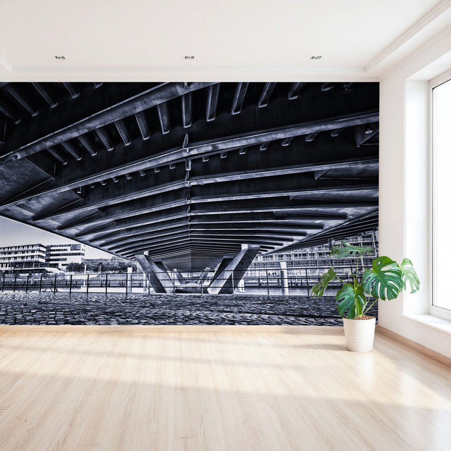 Fototapeta - most, miasto, architektura