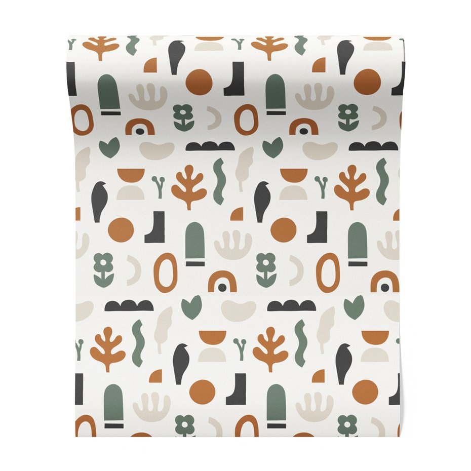 Tapeta - liść, kształt, abstrakcja