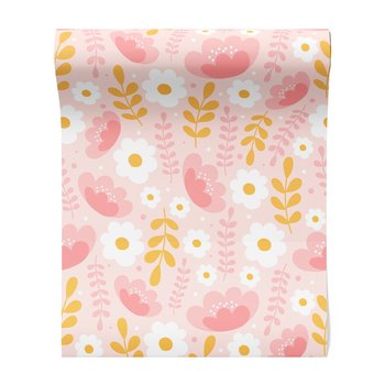 Tapeta - kwiaty, liście, tło