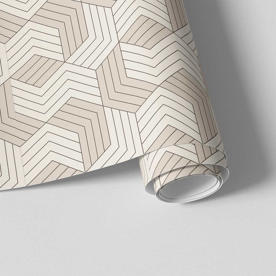 Tapeta - geometria, linie, kształty