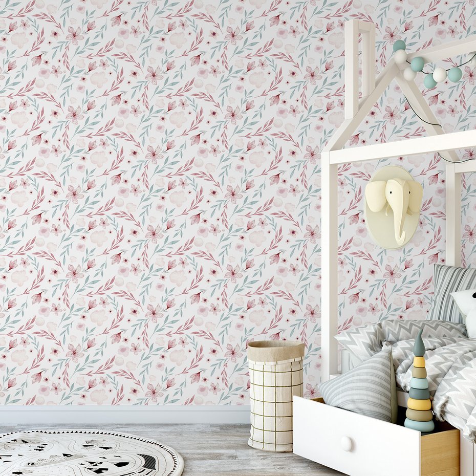 Tapeta - kwiaty, liście, natura