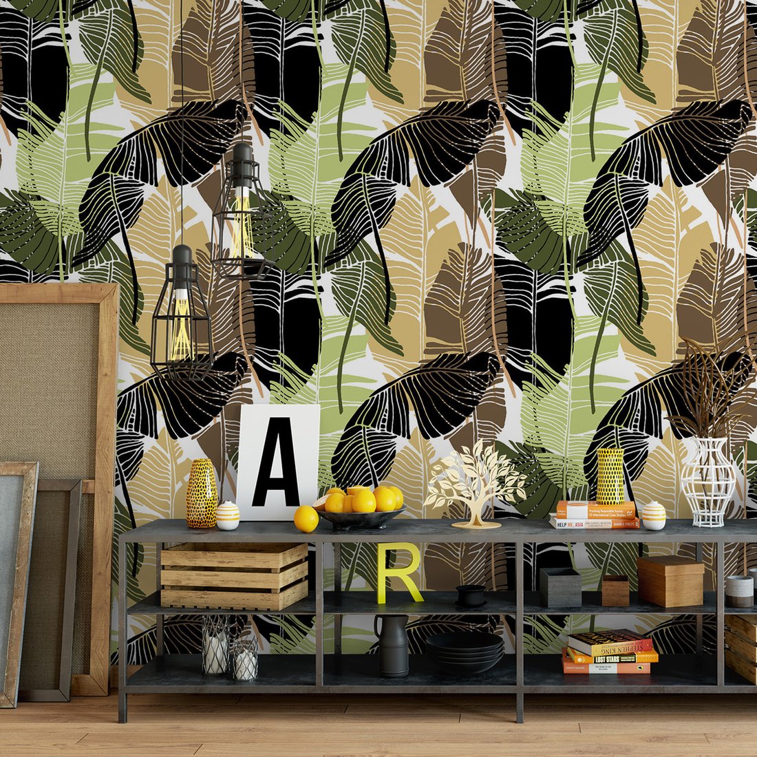 Tapeta - liście, roślinność, tropikalny