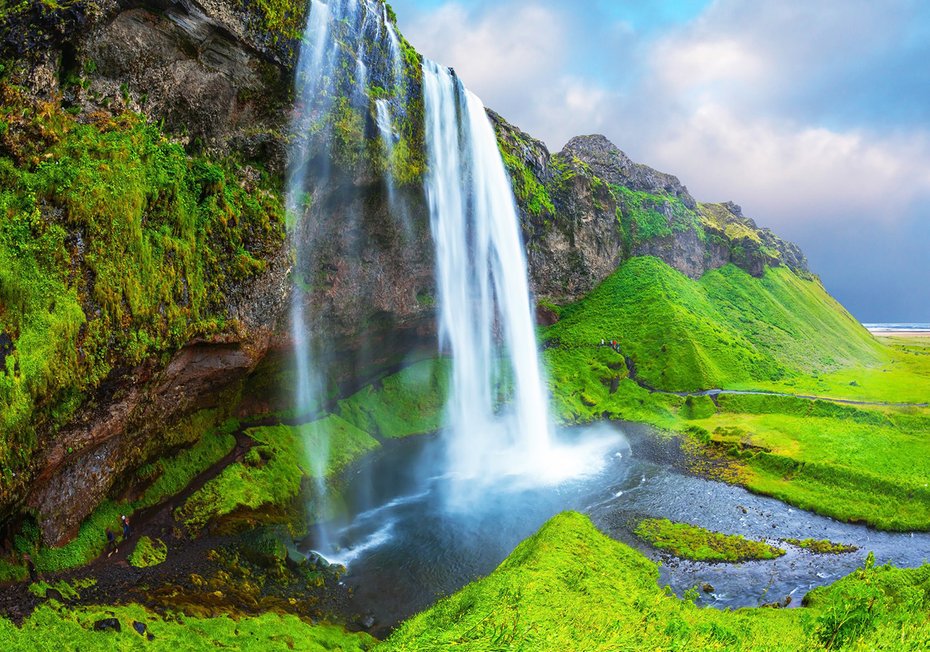 Fototapeta - wodospad, krajobraz, natura