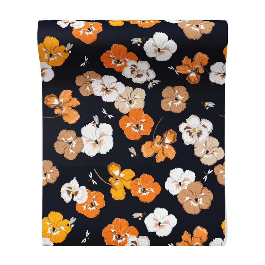 Tapeta - kwiaty, owady, natura