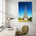 Obraz na płótnie - Paryż, Wieża Eiffla, miasto