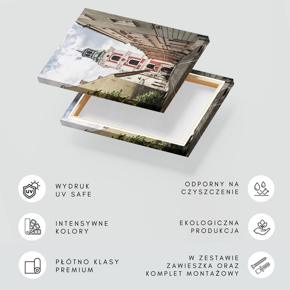 Obraz na płótnie - miasto, ulica, architektura