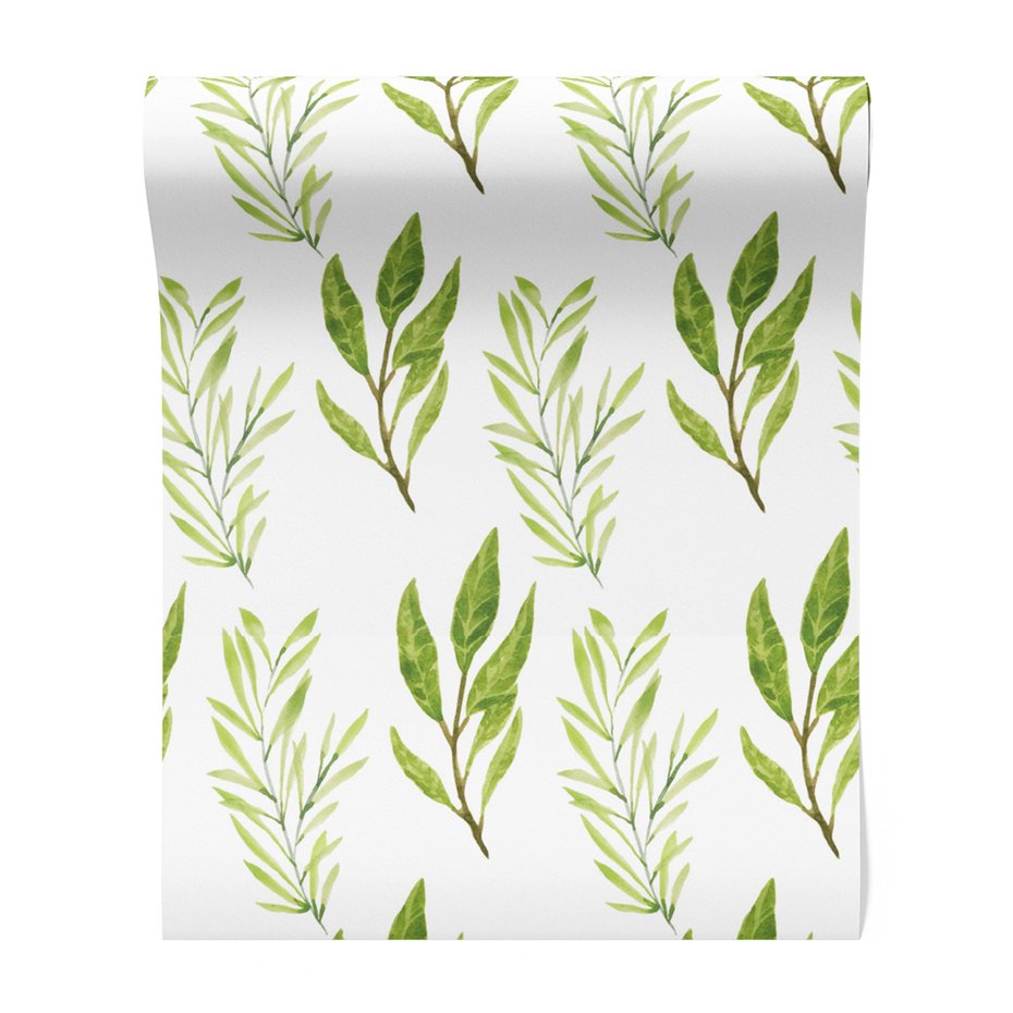 Tapeta - liście, gałązki, natura