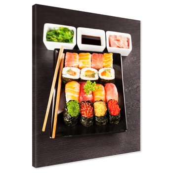 Obraz na płótnie - sushi, jedzenie, kuchnia