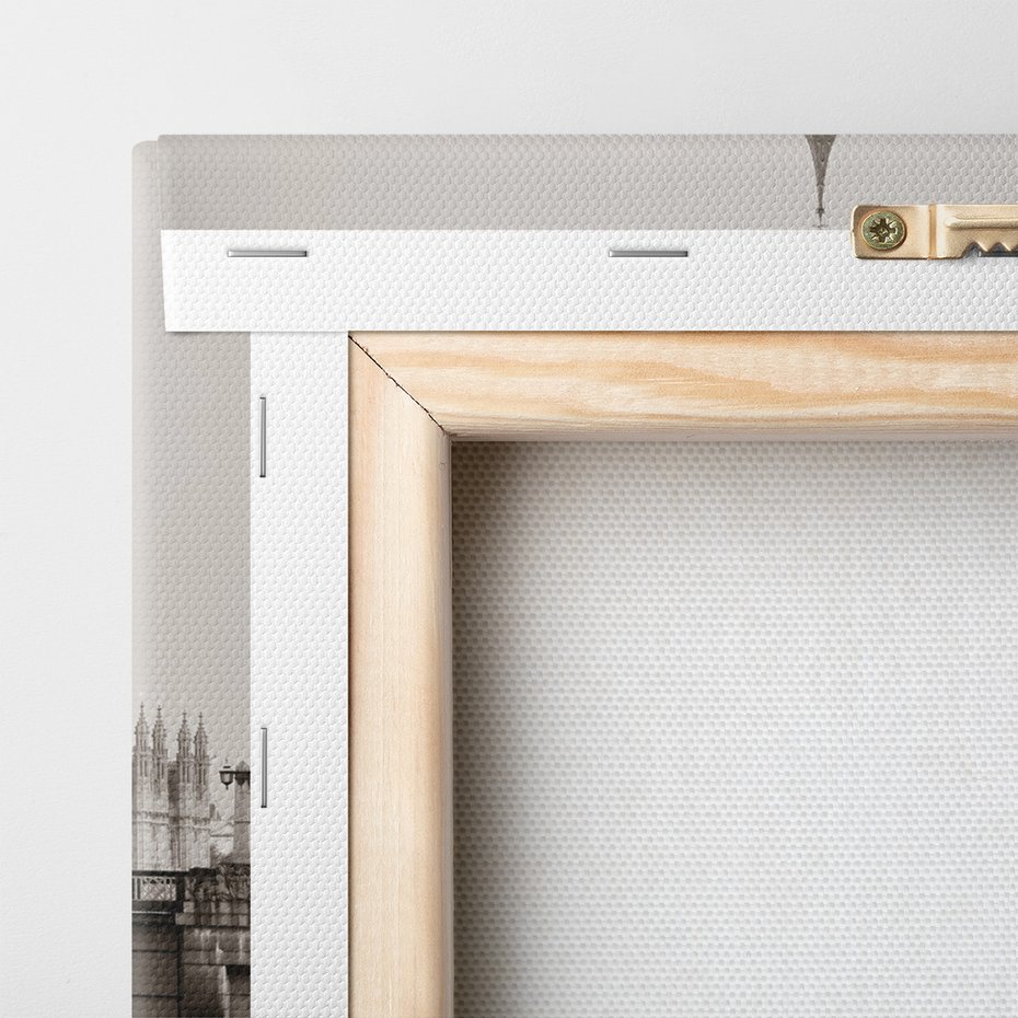 Obraz na płótnie - Londyn, most, autobus