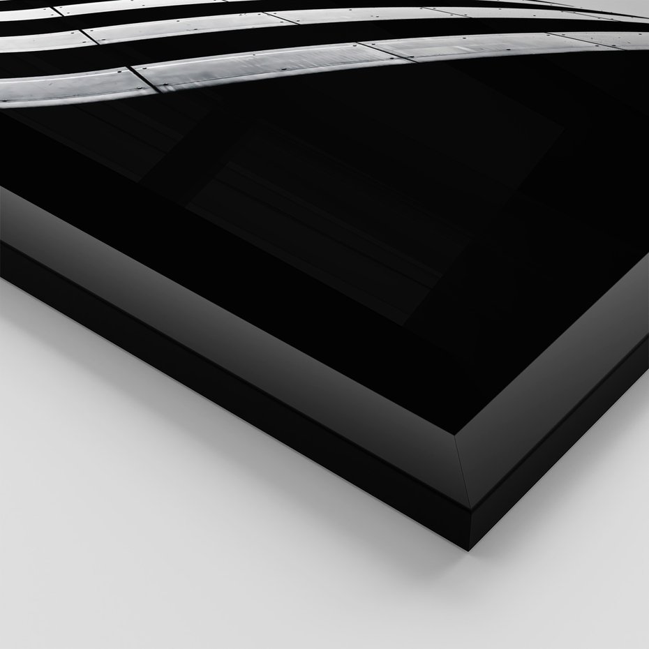 Zestaw obrazy w ramie, plakaty - architektura, budynki, miejski - rama czarna