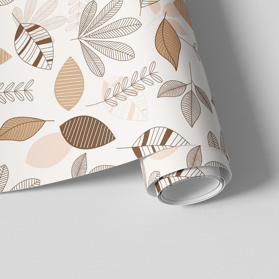 Tapeta - liście, natura, wzór