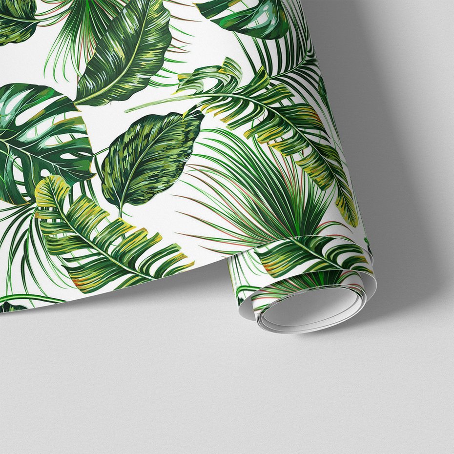 Tapeta - liście, tropiki, dżungla