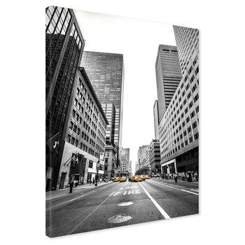 Obraz na płótnie - miasto, ulica, budynki