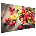 Obraz na płótnie - owoce, deser, słodki