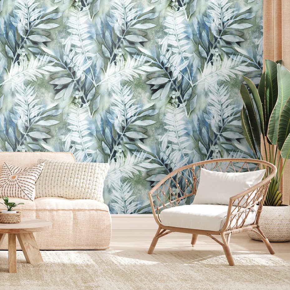 Tapeta - liście, gałązki, roślinność