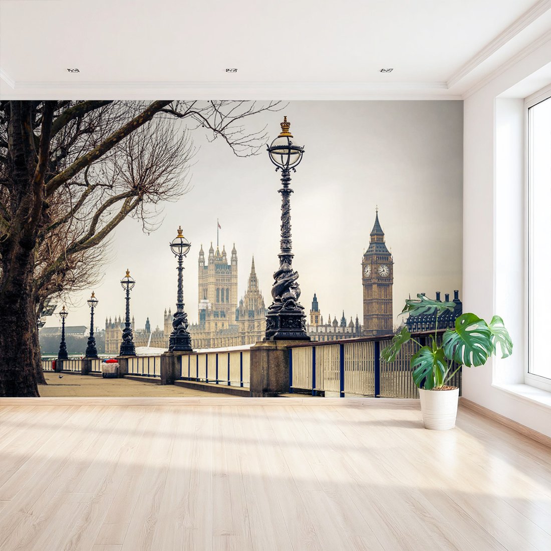 Fototapeta - Londyn, Big Ben, miasto